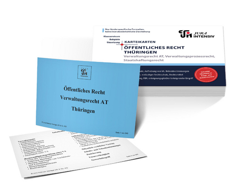 Karteikarten - &Ouml;ffentliches Recht - Dr. Dirk Kues