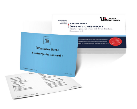 Karteikarten - &Ouml;ffentliches Recht - Dr. Dirk Kues