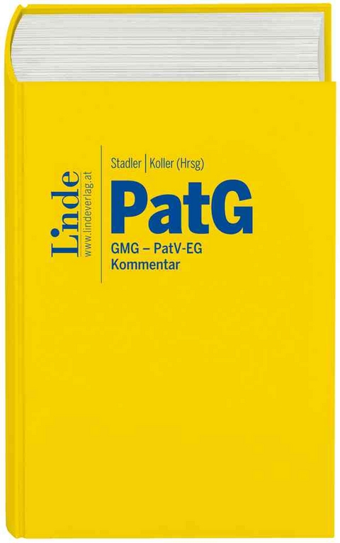 PatG | Patentgesetz - Thomas Adocker, Daniel Alge, Axel Anderl, Hasmik Baroian-Haftvani, Wolfgang Berger, Matthias Brunner, Anatol Dietl, Valerie Eder, Tobias Fox, Markus Gaderer, Andreas Gehring, Melanie Gro&szlig;, Markus Gr&ouml;tschl, Petra Gufler, Bernhard Heinzl, Stefan Holzweber, Maximilian Horkel, Peter Karg, Matthias Klissenbauer, Georg Kresbach, Gerhard Marosi, Paul Meinl, Edith M&uuml;ller-Huber, Michaela Petsche, Andreas Pf&ouml;stl, Wolfgang Poth, Georg Puchberger, Georg Rihs, Rainer Schultes, Fabian Stanke, Johannes Strobl, Philip Vondrak, Manuel Wegrostek, Andreas Wildhack