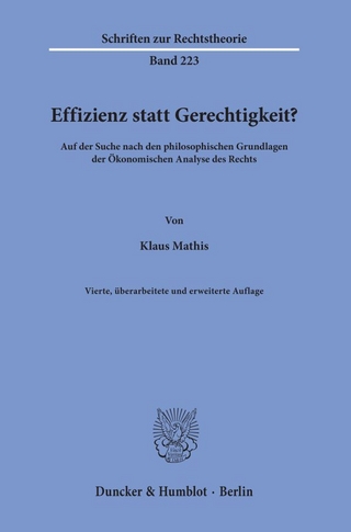 Effizienz statt Gerechtigkeit?