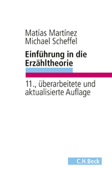 C.H. Beck Studium / Einf&uuml;hrung in die Erz&auml;hltheorie - Mat&iacute;as Mart&iacute;nez, Michael Scheffel