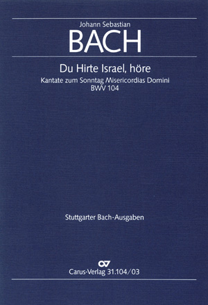 Du Hirte Israel, höre (Klavierauszug)