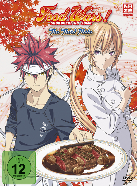 Food Wars! The Third Plate - 3. Staffel - DVD 1 mit Sammelschuber (Limited Edition) - Yoshitomo Yonetani