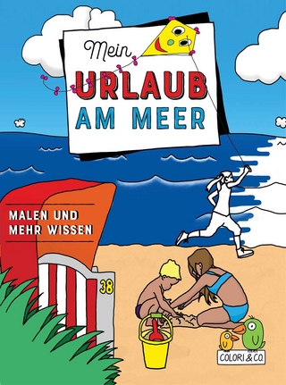 Mein Urlaub am Meer Malbuch