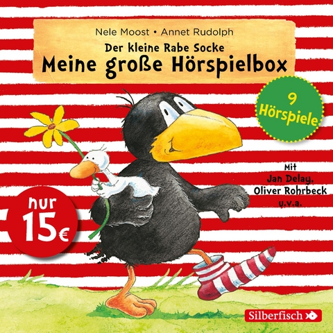 Der kleine Rabe Socke - Meine gro&szlig;e H&ouml;rspielbox 1 (Der kleine Rabe Socke) - Nele Moost