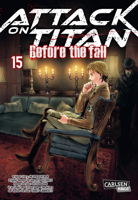 Attack on Titan - Before the Fall 15 - Hajime Isayama, Ryo Suzukaze