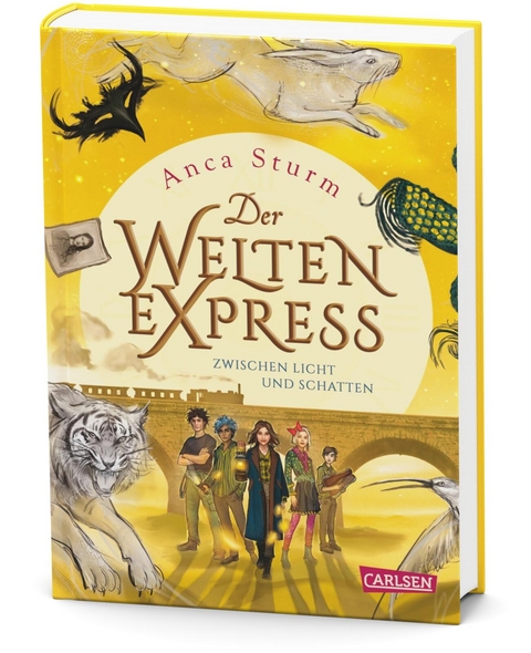 Zwischen Licht und Schatten (Der Welten-Express 2) - Anca Sturm
