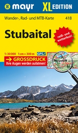 Mayr Wanderkarte Stubaital XL 1:30.000 - 
