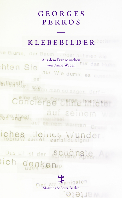 Klebebilder - Georges Perros