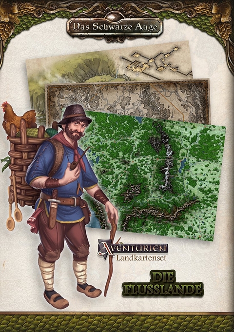 Landkartenset Die Flusslande - Steffen Brand