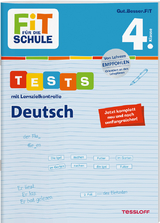 FiT F&Uuml;R DIE SCHULE. Tests mit Lernzielkontrolle. Deutsch 4. Klasse - Julia Meyer