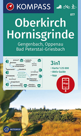 KOMPASS Wanderkarte Oberkirch, Hornisgrinde, Gengenbach, Oppenau, Bad Peterstal-Griesbach - KOMPASS-Karten GmbH