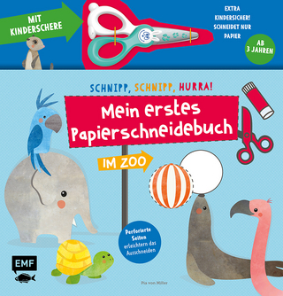 Mein erstes Papierschneidebuch – Im Zoo – Mit Kinderschere