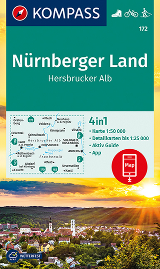 KOMPASS Wanderkarte Nürnberger Land, Hersbrucker Alb