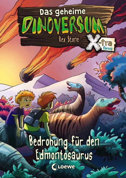 Das geheime Dinoversum Xtra (Band 6) - Bedrohung f&uuml;r den Edmontosaurus - Rex Stone
