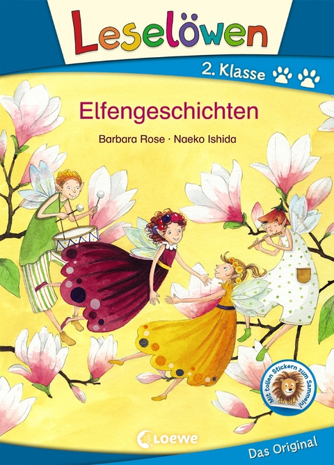 Lesel&ouml;wen 2. Klasse - Elfengeschichten - Barbara Rose