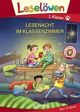 Lesel&ouml;wen 1. Klasse - Lesenacht im Klassenzimmer (Gro&szlig;buchstabenausgabe) - Anna Taube
