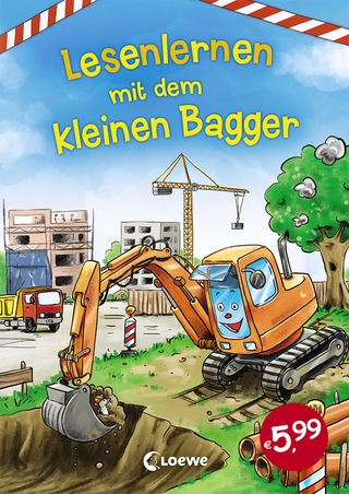 Lesenlernen mit dem kleinen Bagger