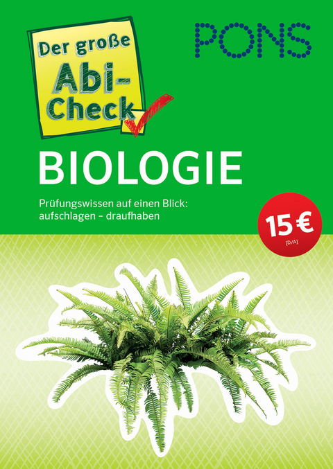 PONS Der gro&szlig;e Abi-Check Biologie