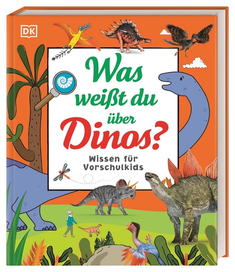 Wissen f&uuml;r Vorschulkids. Was wei&szlig;t du &uuml;ber Dinos?