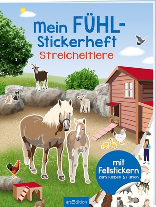 Mein Fühl-Stickerheft – Streicheltiere