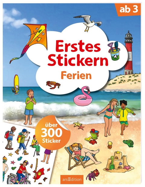 Erstes Stickern &ndash; Ferien