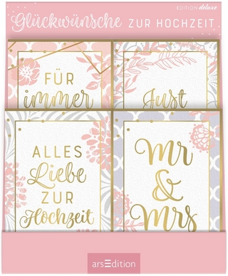 Display Grußkarten Hochzeit deluxe