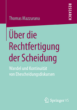&Uuml;ber die Rechtfertigung der Scheidung - Thomas Mazzurana