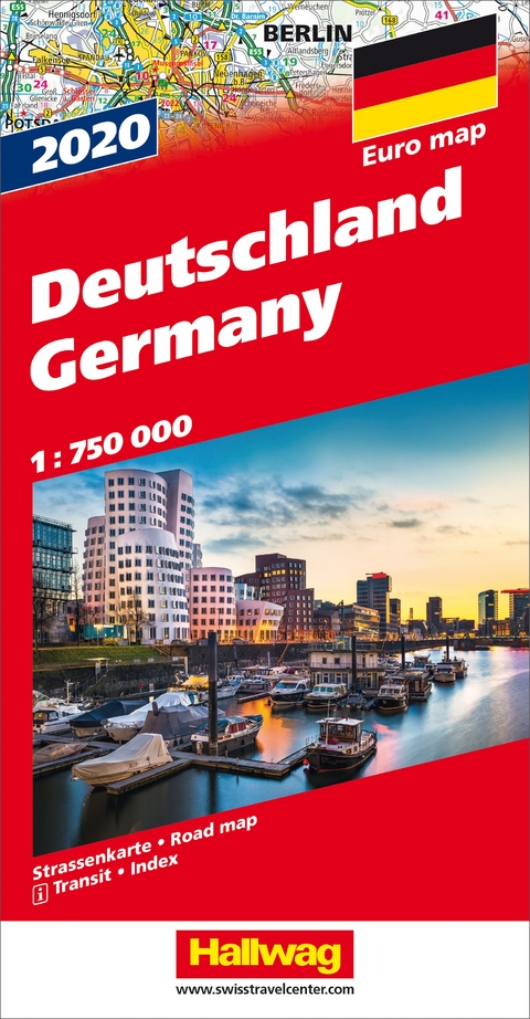 Deutschland 2020 Strassenkarte