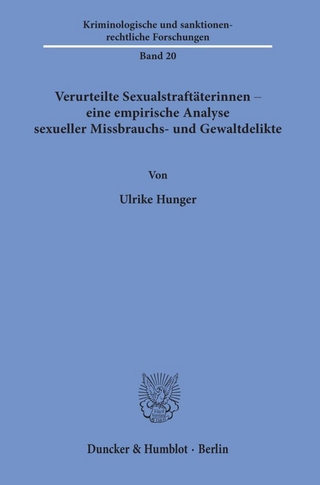 Verurteilte Sexualstraftäterinnen – eine empirische Analyse sexueller Missbrauchs- und Gewaltdelikte.