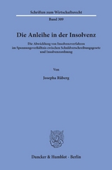 Die Anleihe in der Insolvenz. - Josepha R&uuml;berg