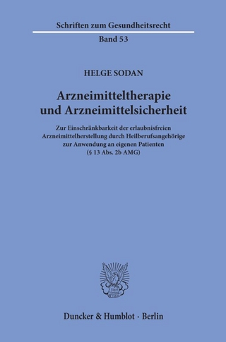 Arzneimitteltherapie und Arzneimittelsicherheit.