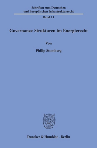 Governance-Strukturen im Energierecht.