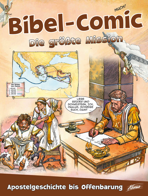 Bibel-Comic &ndash; Die gr&ouml;&szlig;&shy;te Mission - Ben Alex