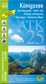 ATK25-R17 K&ouml;nigssee (Amtliche Topographische Karte 1:25000)