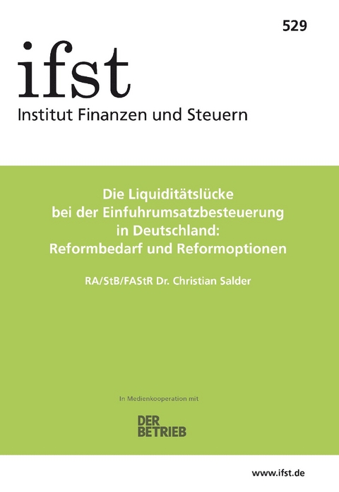 ifst-Schrift 529 - Christian Salder