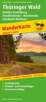 Th&uuml;ringer Wald, Gro&szlig;er Inselsberg - Friedrichroda - Brotterode - Tambach-Dietharz