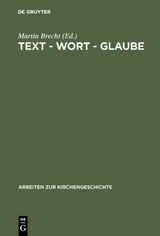 Text - Wort - Glaube - 