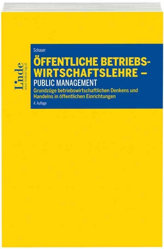 Öffentliche Betriebswirtschaftslehre - Public Management