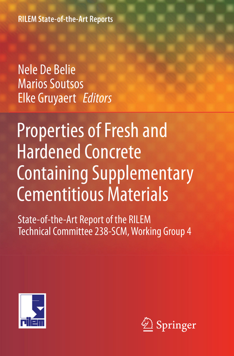 Properties of Fresh and Hardened Concrete Containing Supplementary Cementitious Materials - 