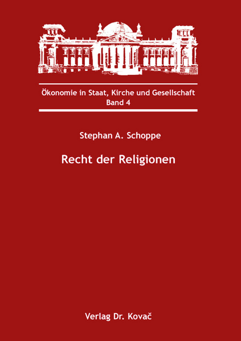 Recht der Religionen - Stephan A. Schoppe