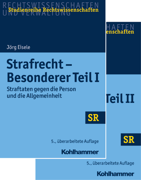 Strafrecht - Besonderer Teil I + Besonderer Teil II - Paket - J&ouml;rg Eisele
