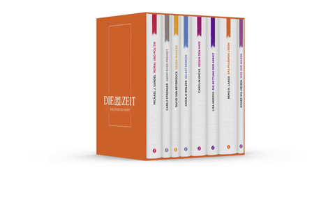 Die ZEIT-Bibliothek der Werte - Michael J. Sandel, Carolin Emcke, Harald Welzer, Roger Willemsen, Carlo Strenger, David van Reybrouck, Lisa Herzog, Remo H. Largo