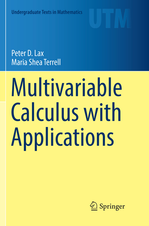 Multivariable Calculus with Applications - Peter D. Lax, Maria Shea Terrell