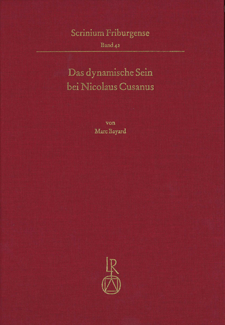 Das dynamische Sein bei Nicolaus Cusanus