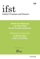 ifst-Schrift 528 - Christian Joisten, Etienne Spierts, Bart Heijnen, Anna Ratzenhofer