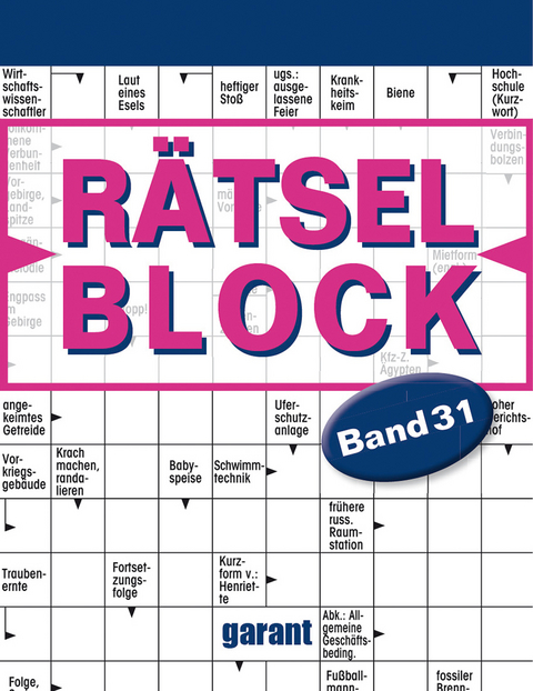 R&auml;tselblock Band 31