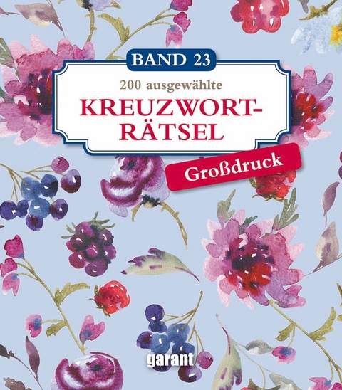 Kreuzwortr&auml;tsel Deluxe Gro&szlig;- Band 23
