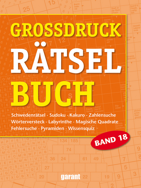 Grossdruck R&auml;tselbuch Band 18