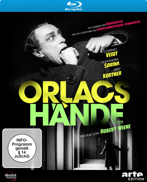 Orlacs H&auml;nde (1923, Blu-ray)